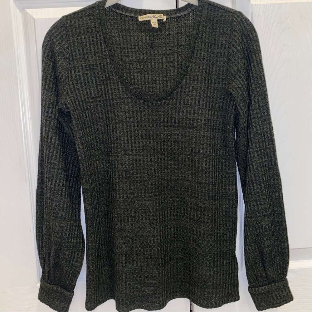 Express Green Sweater
